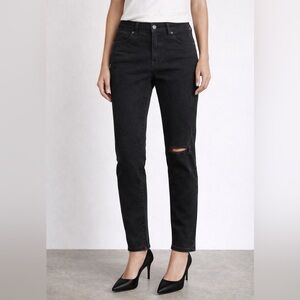 B+ab Black High Rise Skinny Jeans